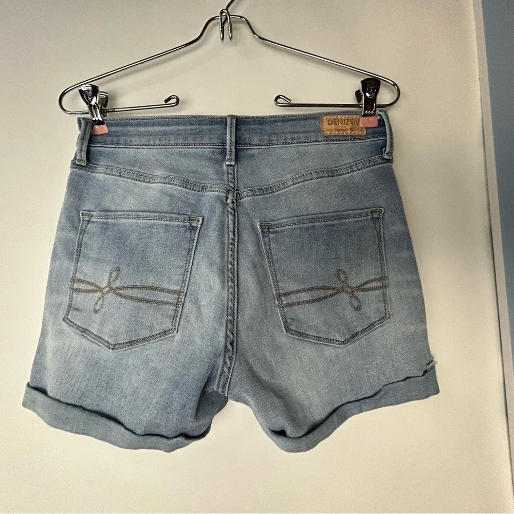 Levi's Denizen‎ High Rise Blue Jean Shorts 2-W26